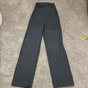 Lululemon Athletica Charcoal Wide Leg Pants